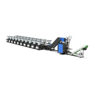 Furniture Accessories Packaging Machine, Furniture Hardware Packaging Machine, Screw Packaging Machine, Intelligent Hardware Sorting and Packaging Line